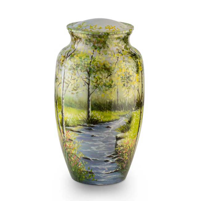 Babbling Brook Adult Urn