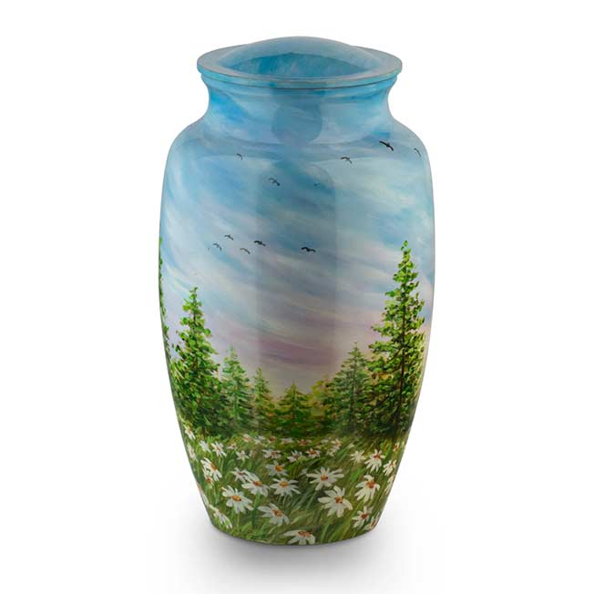 Field of Daisies Adult Urn