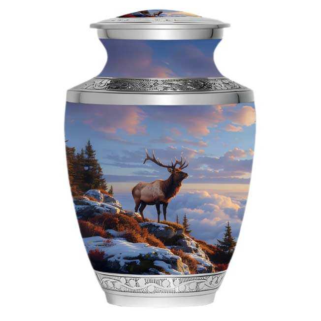 Snow Elk - Adult Urn