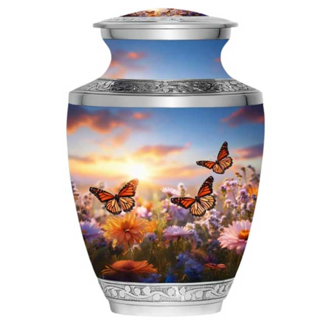 Butterflies Adult Urn
