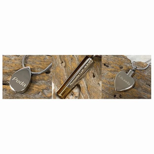 Cylinder Cremation Pendant