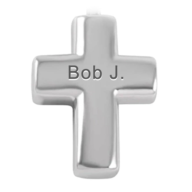 Small Cross Cremation Pendant