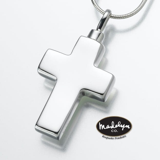 Large Cross Keepsake Pendant