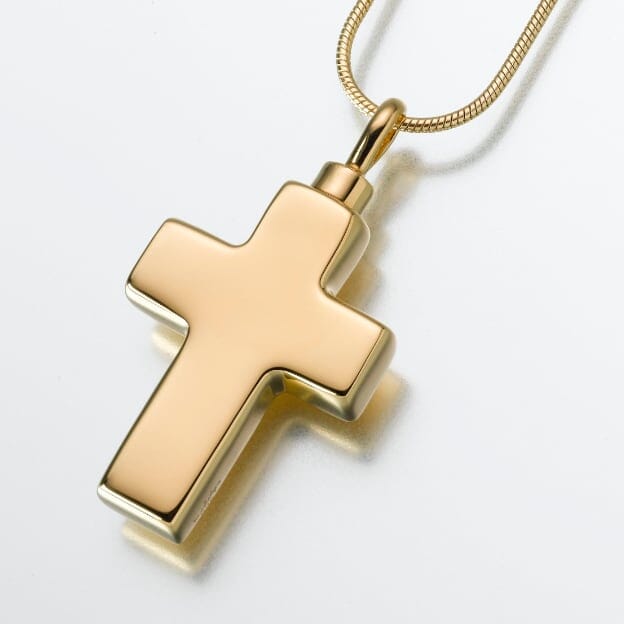 Large Cross Keepsake Pendant