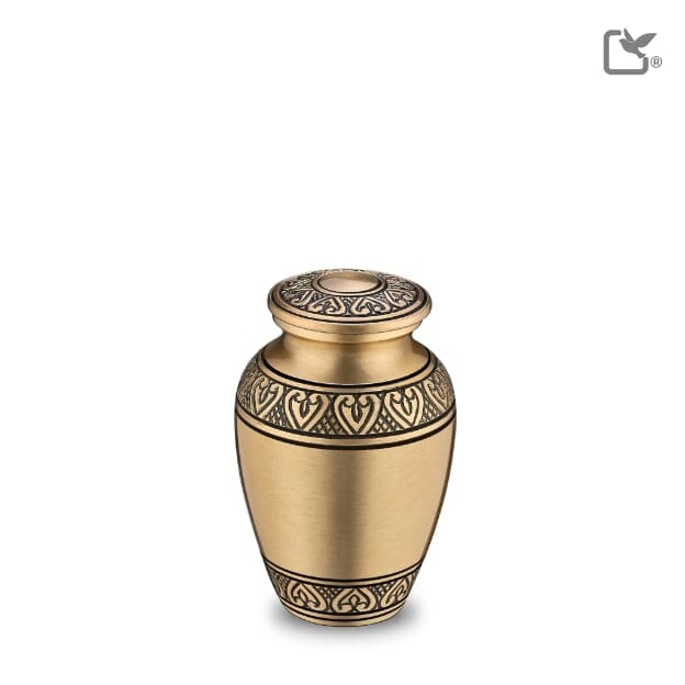 Classic Gold Keepsake Urn