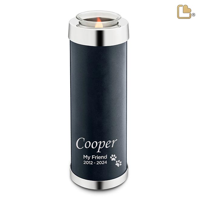 Tealight Cremation Pet Midnight Tall