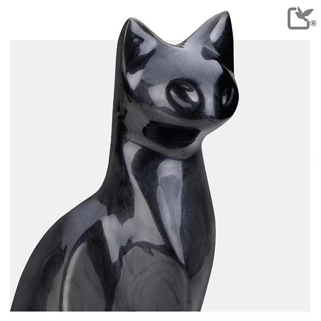 Cat Urn Midnight