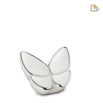 Keepsake Urn Wings of Hope Pearl