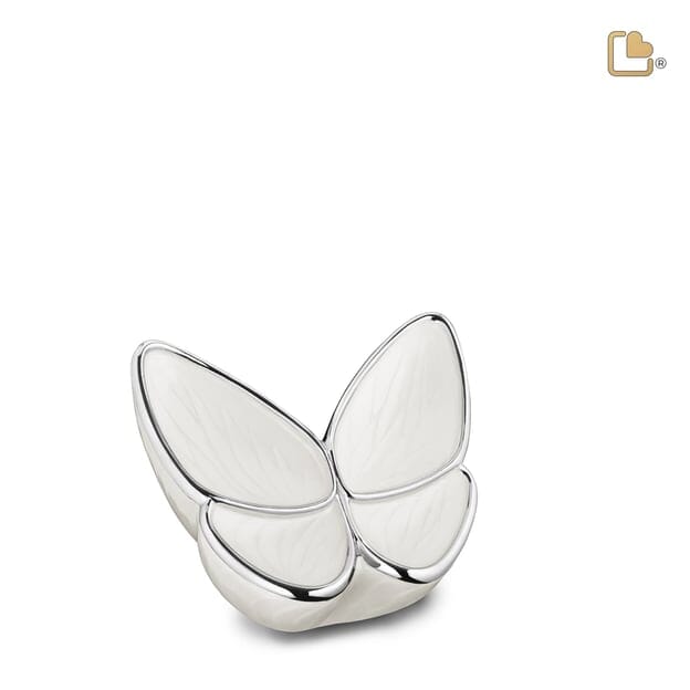 Keepsake Urn Wings of Hope Pearl