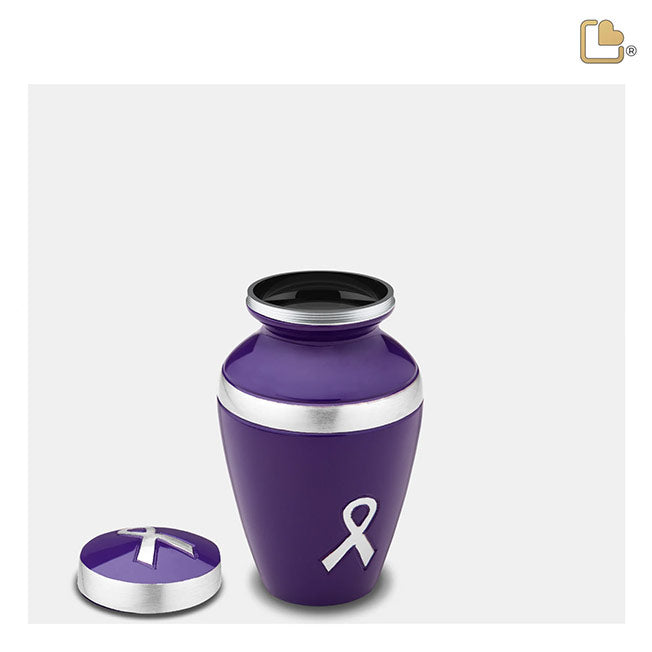 Awareness Purple Keepsake Urn