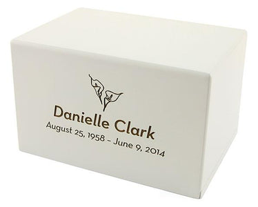 Somerset Blue Horizontal Adult urn