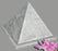 Pyramid White Marble Infant Urn