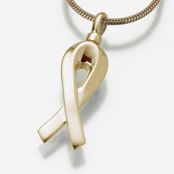 Remembrance Ribbon Keepsake Pendant - Urns.com