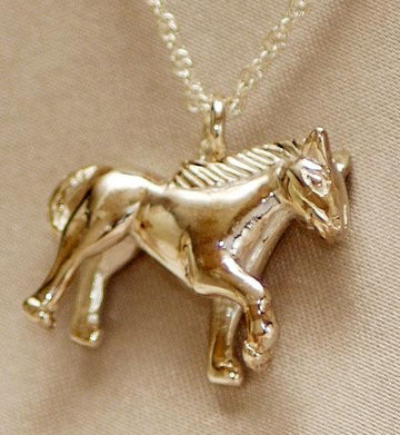 Horse Sterling Silver Pendant
