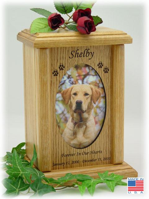 Photo Pet Urns Medium Vertical