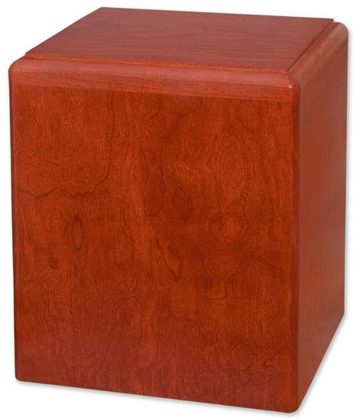 Simplicity Vertical Wood Urn