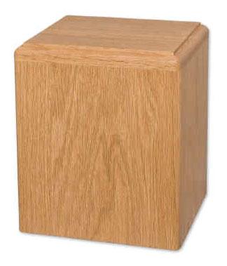 Simplicity Vertical Wood Urn