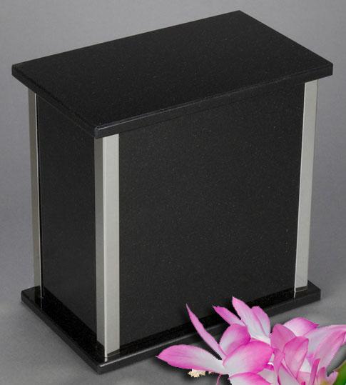 Design Black Granite Infant Urn