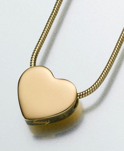 Gold Vermeil Heart Pendant