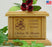 Teddy Bear Wood Infant Cremation Urn