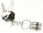 Stainless Steel Urn Pendant and Key Chain