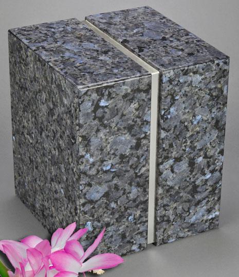 AEternitas Blue Pearl Companion Granite Urn