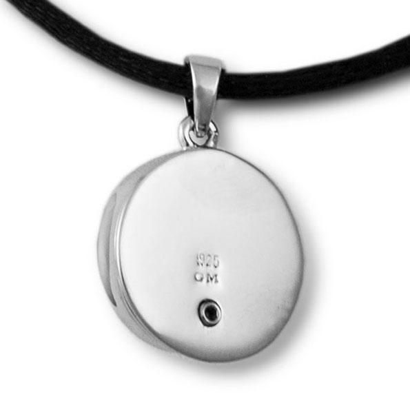 Nested Pearl Cremation Pendant - Sterling Silver