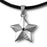 Star Cremation Pendant - Sterling Silver