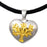 Tree of Life Heart Cremation Pendant - Sterling Silver