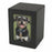 Urna fotográfica para mascotas con acabado negro
