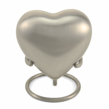 Grecian Pewter Solid Brass Heart Keepsake