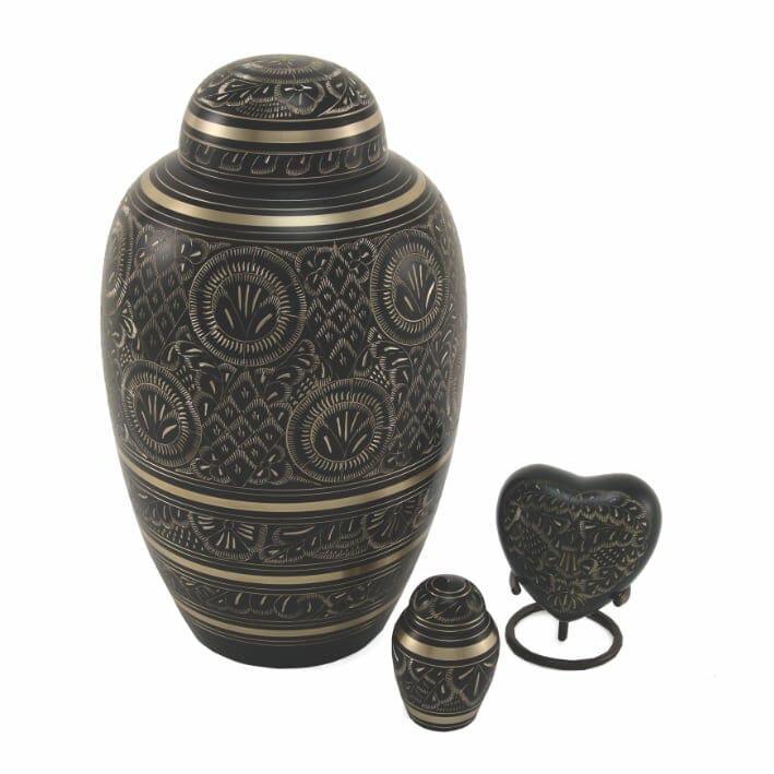 Urna de latón macizo Radiance