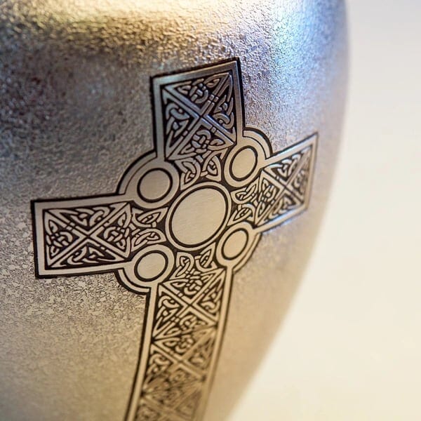 Keltisches Kreuz Urne für Erwachsene