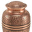 Urna de roble de cobre