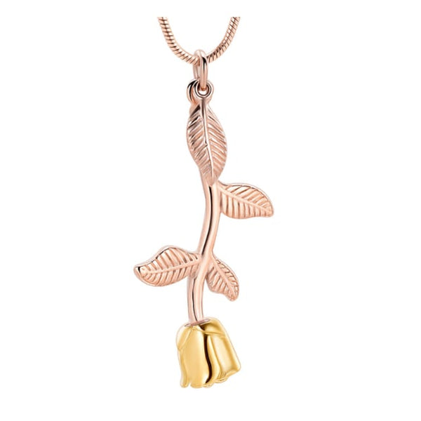 Rose Cremation Pendant