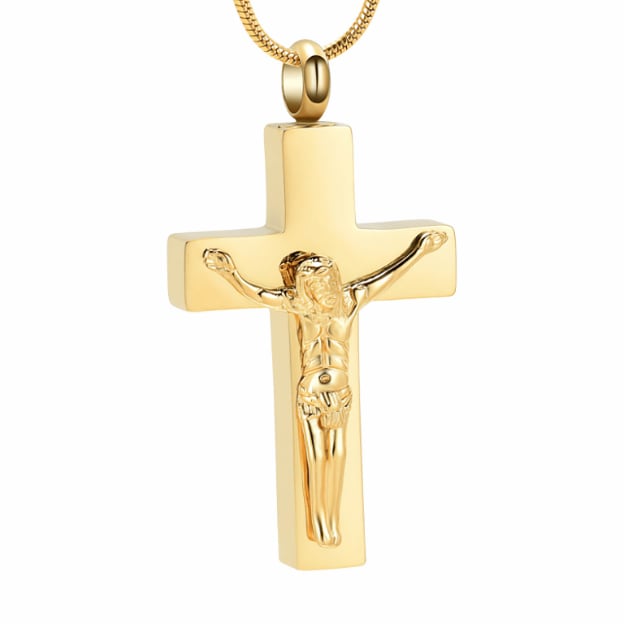 Crucifix - Cremation Pendant