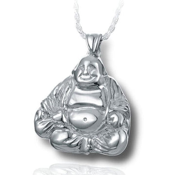 Lächelnde Buddha-Halskette zur Einäscherung