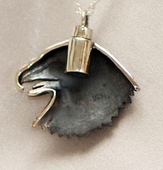 Eagle Keepsake Pendant Urn