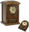 Chestnut Wood Mini Clock Keepsake