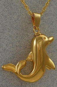 Dolphin Sterling Silver Keepsake Pendant