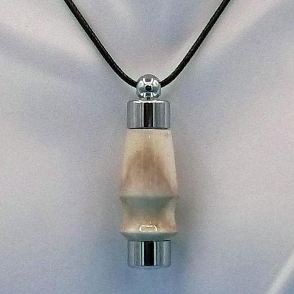 Deer Antler Artistic Keepsake Pendant