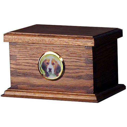 Dovetail Wood Pet Urn Small