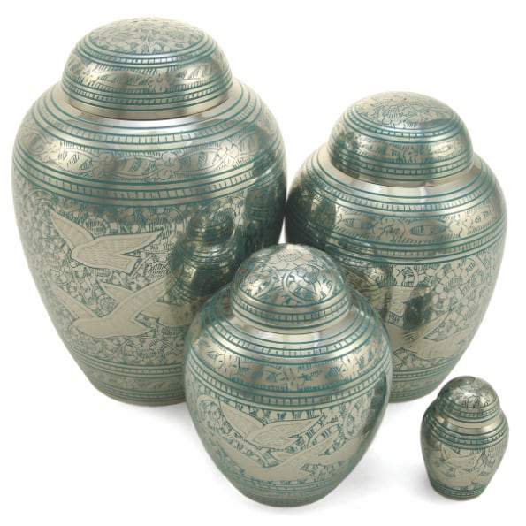 Going Home Solid Brass Pet Cremation Urn