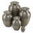 Pewter Finish Solid Brass Pet Urn