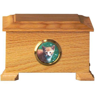 Urna para mascotas de madera Regency pequeña