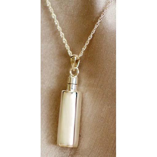 Plain Cylinder Pet Pendant