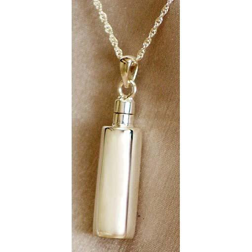 Plain Cylinder Pet Pendant