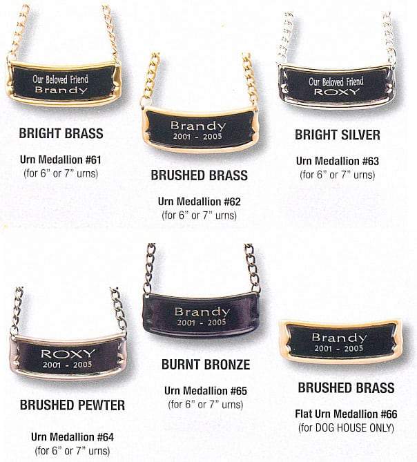 Medallón de urna pequeño (la urna se vende por separado)