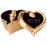 Personalized Brass Heart Keepsake