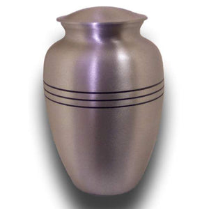 Classic Brushed Pewter Child Urn